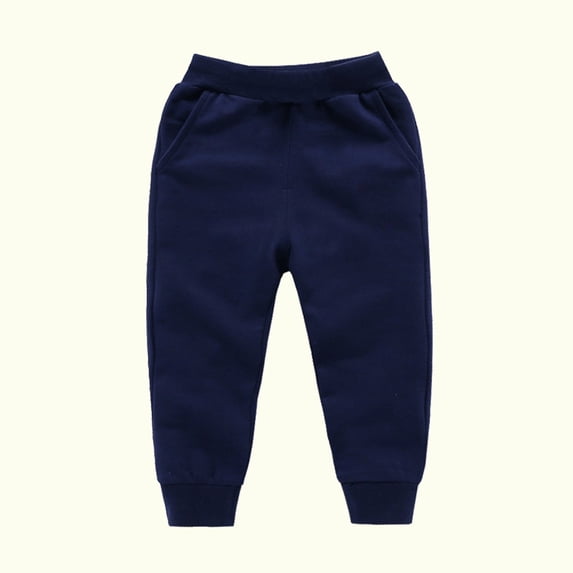Trikvn Boys Athletic Jogger Pants Elastic Waist Workout Sweatpants with Pockets Kids Casual Running Gym Lounge Trousers Activewear Breathable Training Bottoms