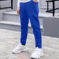 thumbnail image 1 of Trikvn Boys Casual Chino Pants Stretch Flat Front Straight Leg Trousers for Kids Classic Dress Pant School Uniform Everyday Play Lightweight Active Bottoms with Pockets, 1 of 5