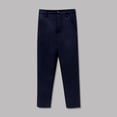 thumbnail image 1 of Trikvn Boys School Uniform Pants Classic Fit Dress Trousers Stretch Twill Chino Pants with Pockets Button Closure Formal Wedding Performance Smart Casual Wear, 1 of 3