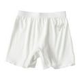 thumbnail image 1 of Trikvn Girls Ribbed Knit Lounge Shorts Casual Mid Rise Elastic Waist Pajama Bottoms with Cute Bow Detail Lettuce Trim Ruffle Hem Soft Breathable Sleepwear Summer Shorts, 1 of 4