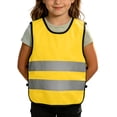 thumbnail image 1 of Trikvn Kids Reflective Safety Vest High Visibility Breathable Mesh Lightweight Waistcoat with Hook and Loop Closure for Cycling Walking Running Outdoor Crossing Guard, 1 of 9