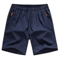 thumbnail image 1 of Trikvn Teen Boys Athletic Running Shorts Quick Dry Lightweight Workout Gym Shorts Elastic Waist Drawstring Basketball Shorts with Zipper Pockets for Training Hiking Performance, 1 of 4