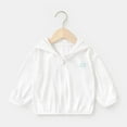 thumbnail image 1 of Trikvn Toddler Baby Boys Girls Sun Protection Jacket Lightweight Hooded Zip Up Windbreaker Breathable Summer Outdoor Active Cooling Coat UPF Beach Playwear, 1 of 3