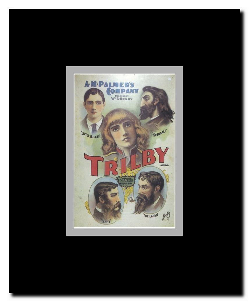 Trilby (Broadway) Framed Movie Poster