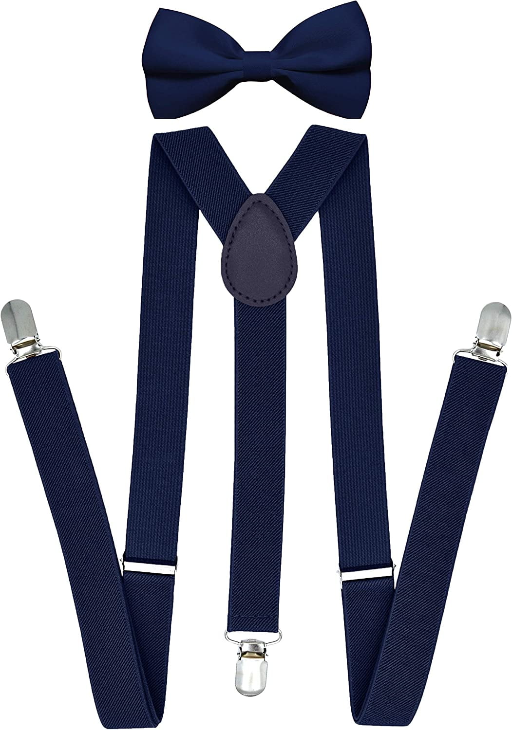 Tuxedo Suspender Set - Blue Leaf Houston