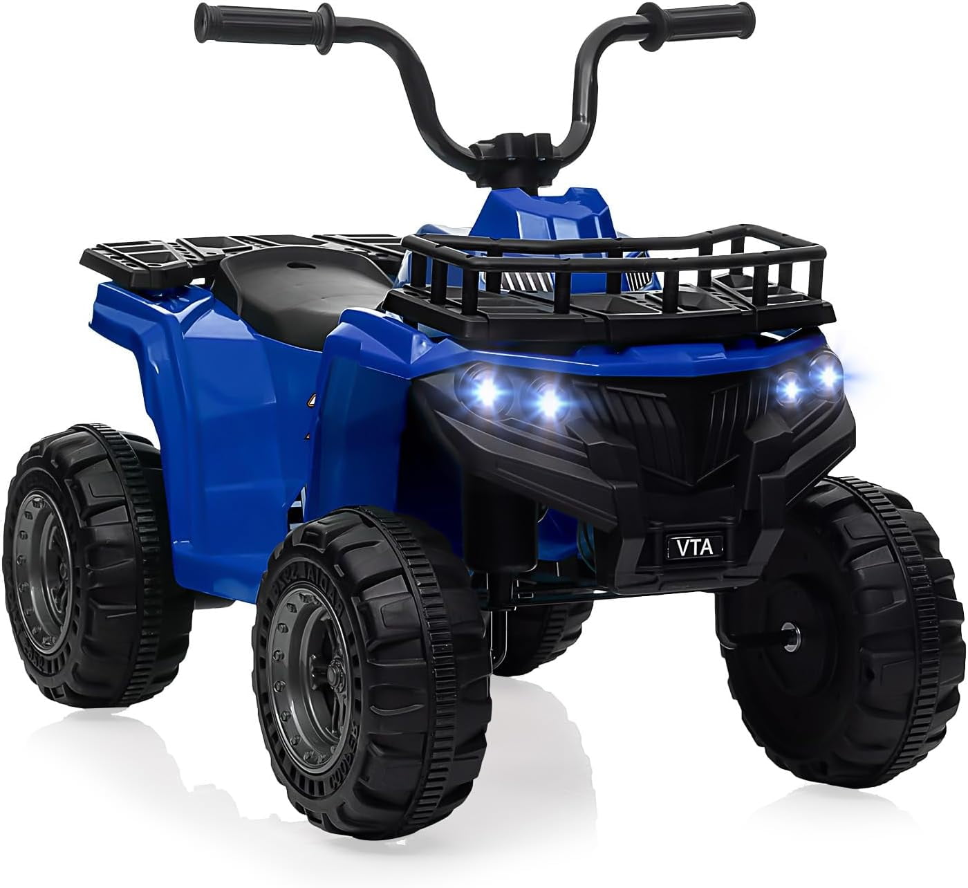 Trilenars 12V ATV Electric 4 Wheeler in Blue for Ages 2-5Y,Blue