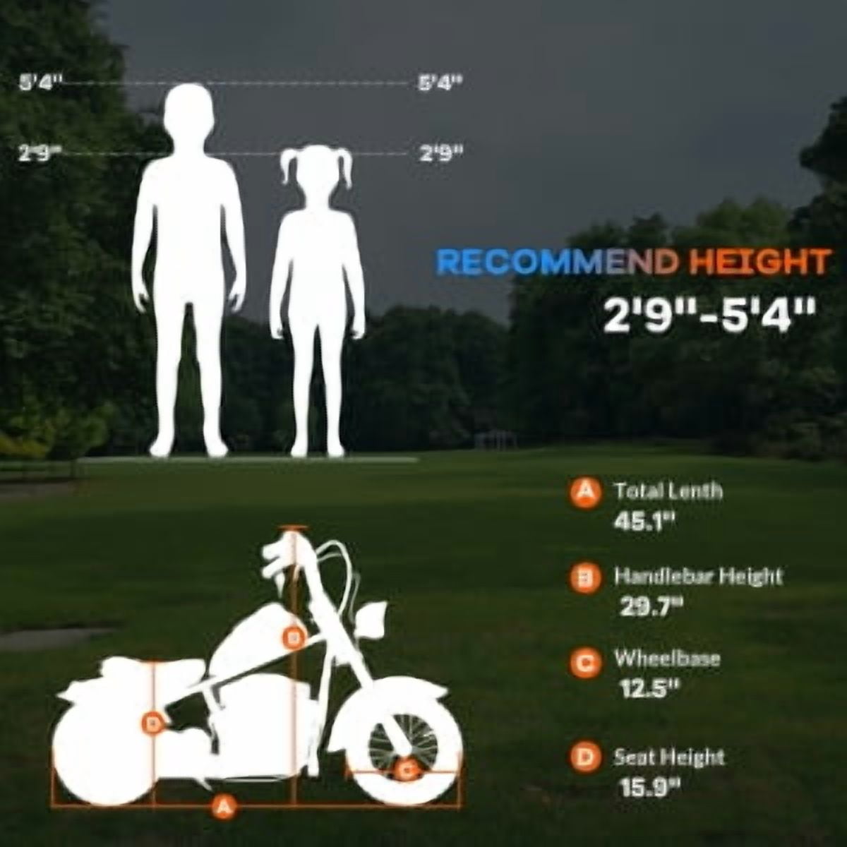 Trilenars 24V, 250W Electric Dirt Bike,Electric Motorcycle w/LED Light, Leather Seat- Two Speed Max Up to 14MPH & 60 Minutes Continuous Motorbike,Blue