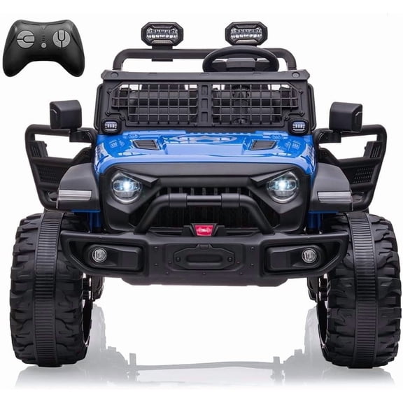 Trilenars 24V Ride on for 3+ in Blue with XL Wheels,Blue