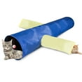Trilenars 3 Way Cat Tunnel Tube Pet Toys, Collapsible Cat Tunnels