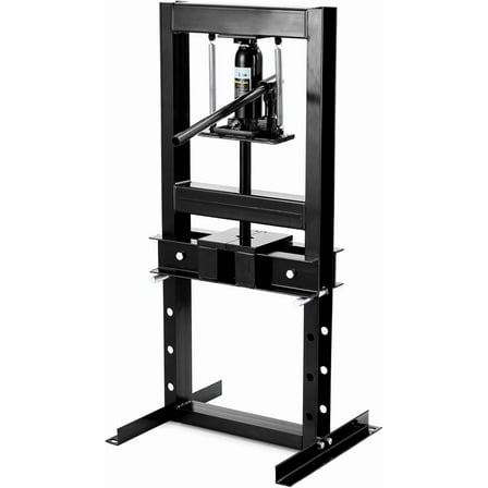 Trilenars 6 Ton H-Frame Hydraulic Press for Garage,Black