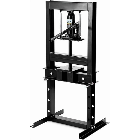 Trilenars 6 Ton H-Frame Hydraulic Press for Garage,Black