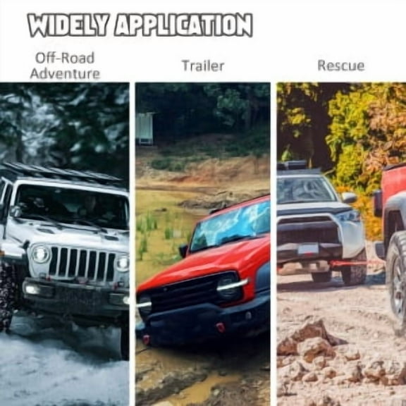 Trilenars ATV UTV Winch 18800lbs,12V Towing Electric Winch,Waterproof IP67 Electric Winch with 78t Steel Cable,with Wired and Wireless Remote Control for ATV UTV Off Road Trailer,18800lbs