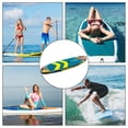 thumbnail image 1 of Trilenars InflatableVertical Paddle Board, Extra Wide 11’x33x6 Paddle Board with Backpack, Waterproof Bag, Repair Kit, Adjustable Paddle Board, Leather and Hand Pump for Youth & Adults, 1 of 7