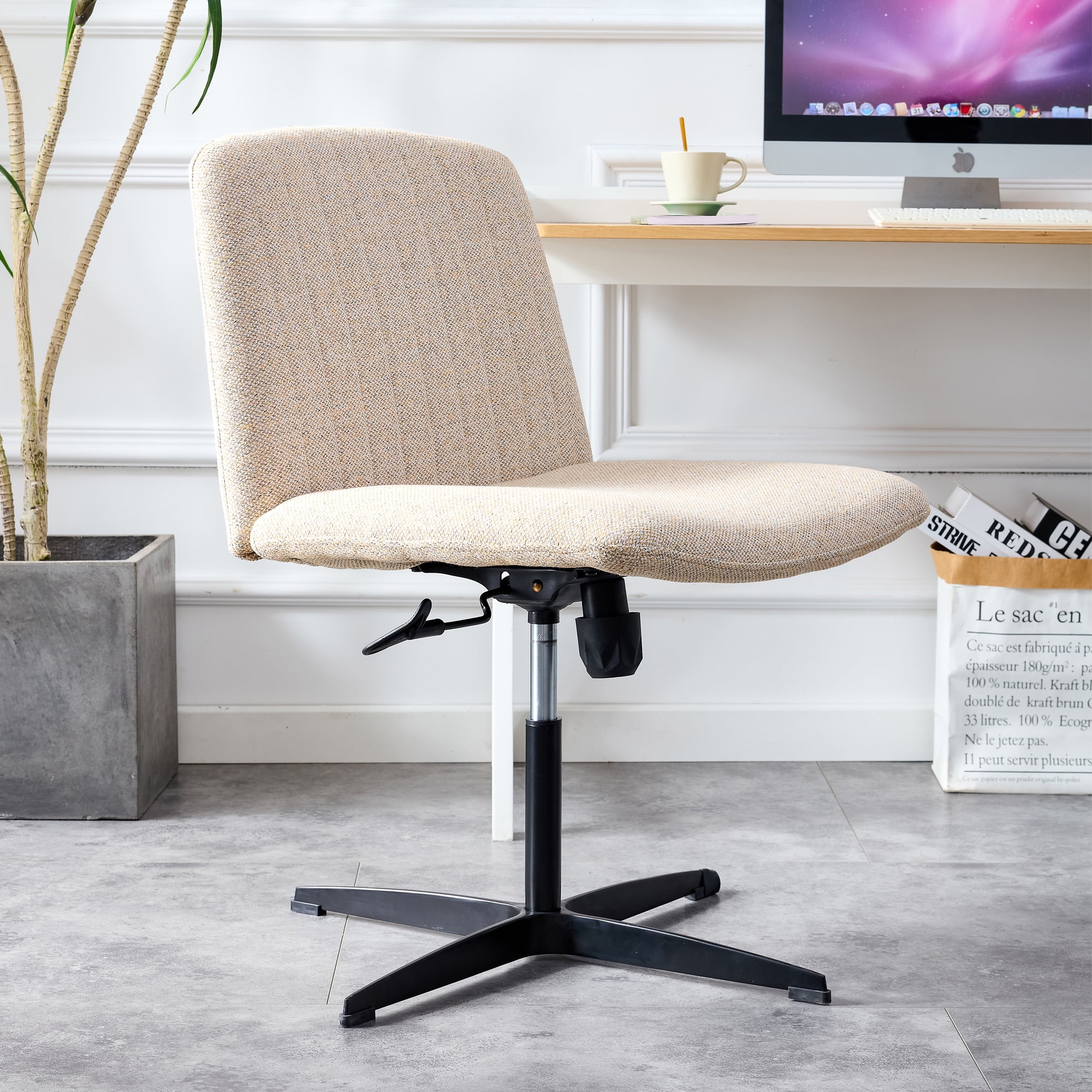 Trilenars Office Chair Height Adjustable Swivel Rocking Computer Chair ...
