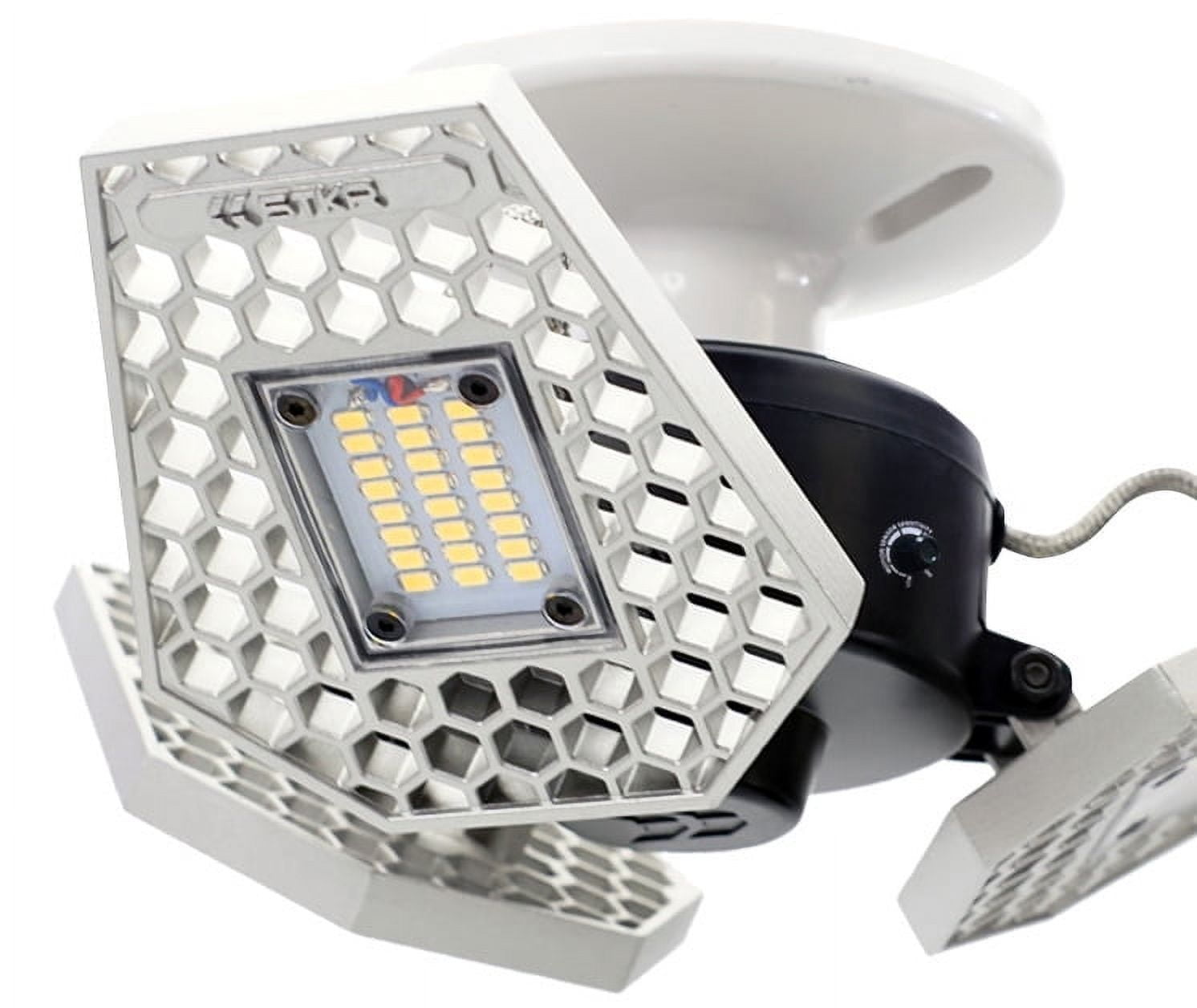 UltraBright 4000 Lumens LED Aluminum Motion-Activated Ceiling Light