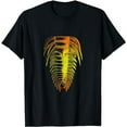thumbnail image 1 of Trilobite Orange Yellow Color Splash Design T-Shirt, 1 of 5