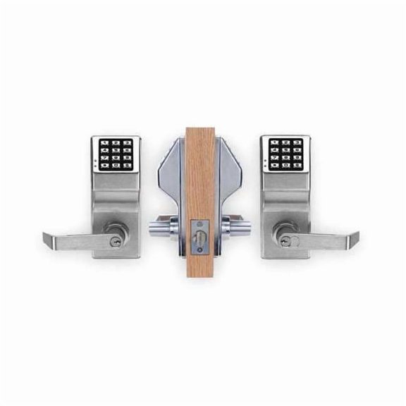 Trilogy Electronic Lock,Satin Chrome,12 Button DL5200 US26D