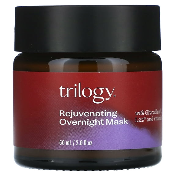 Trilogy Rejuvenating Overnight Beauty Mask, 2 fl oz (60 ml)