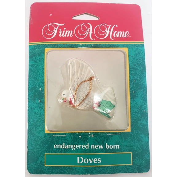 Trim A Home Endangered New Born Doves Ornament