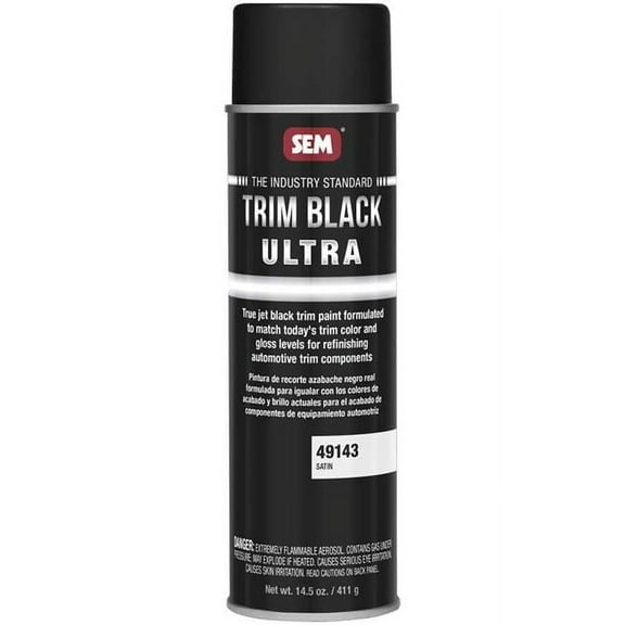 Trim Black Ultra Satin Can