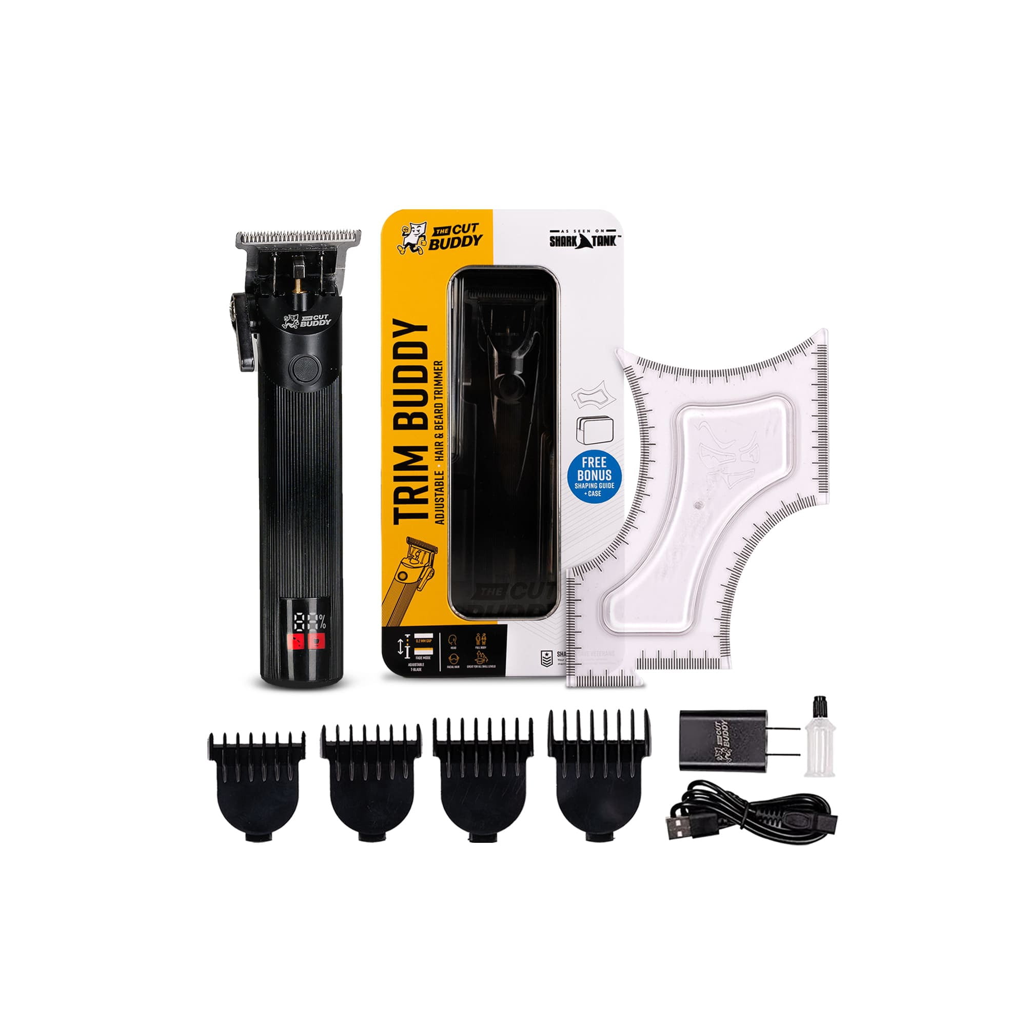 The Cut Buddy Trim Buddy - Cordless Trimmer + Shaper Combo