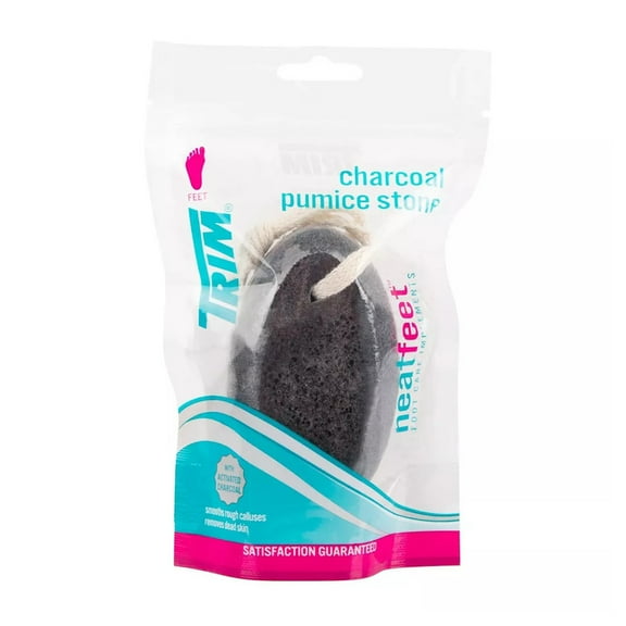 Trim Charcoal Treated Pumice Stone, 1 Ea