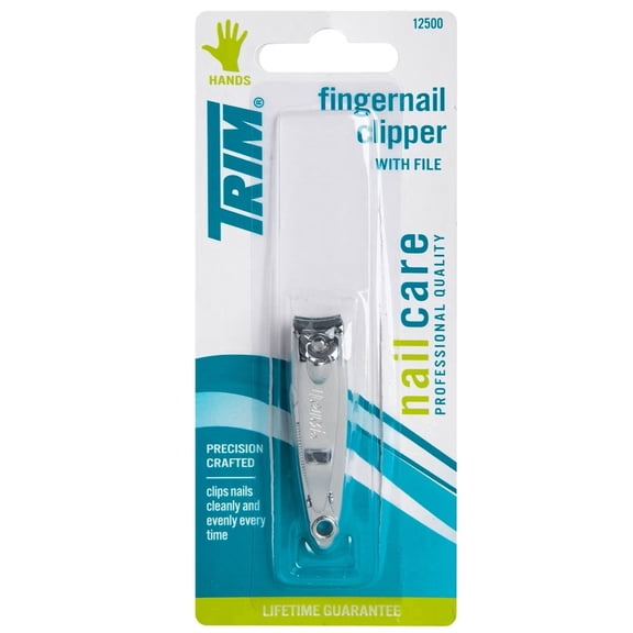 Trim Fingernail Clipper With File 1 ea