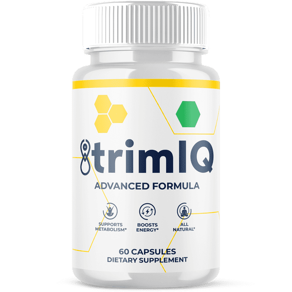 Trim IQ Advanced Formula Pills Supporting Energy and Healthy Lifestyle TrimIQ 60 Capsules