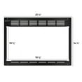 thumbnail image 1 of Contoure RV-TRIM9B Microwave Oven Trim Kit 21-1/2In W x 14-7/8In H Black, 1 of 1
