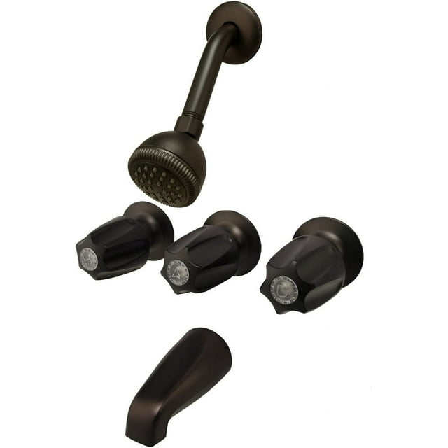 Trim Kit for 3handle Shower Valve, Fit Price Pfister Compression Stem
