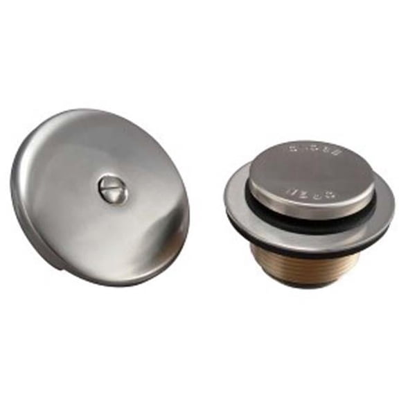 Trim Kit for Foot Lok Stop, Brushed Nickel