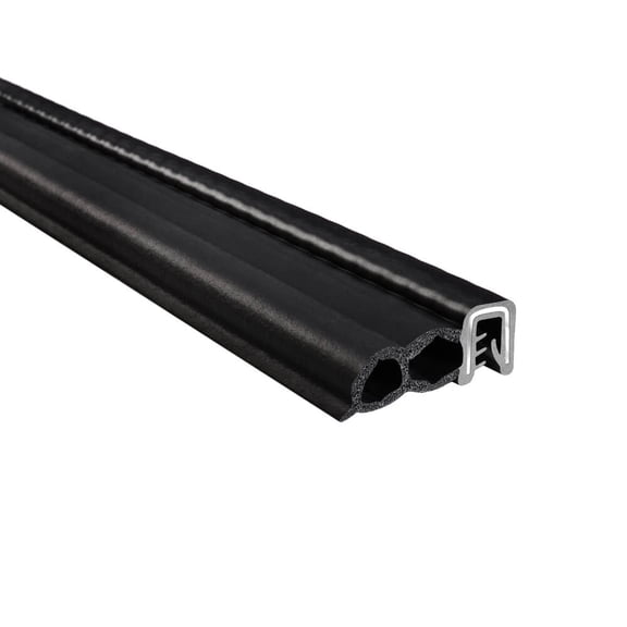 Trim-Lok DD6187-50 Weather Stripping 50'L EPDM Sponge Rubber Double Bulb