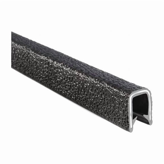 Trim-Lok Trim Seal,25 ft L,Black, PVC, 11/16 in W 1350B2X5/16-25