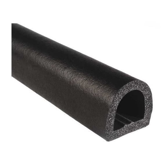 Trim-Lok Seal, EPDM Rubber, Black, 100 ft L X5272HT-100