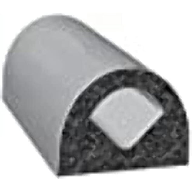 Trim Lok T4L-X109HT50 50 ft. EPDM Sponge D-Shaped Rubber Seal with PSA ...