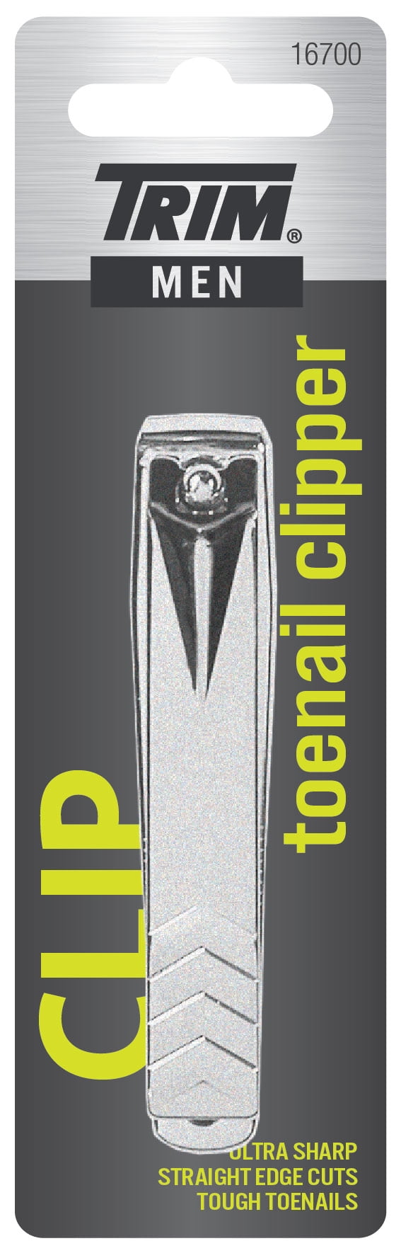 Trim Men's Straight Edge Toenail Clipper