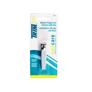 Trim Deluxe Fingernail Clipper with File, Nail care, Professional Quality, Hands, 1 ct