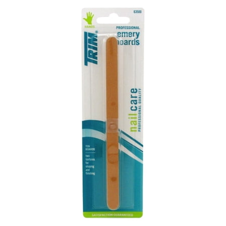 Trim Nail Care Professional Emery Boards 7S Long 6.5Inch, 1 Ea, 2 Pack