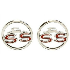 Trim Parts 2252 1963 Chevrolet Impala SS Rear Quarter Panel Emblem Set USA Made