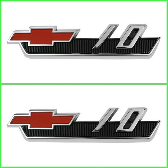 Trim Parts 9225 1962 Chevrolet/GMC Truck Front Fender Emblem Set C10/K10