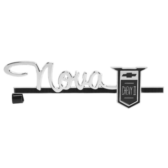 Trim Parts Glove Box Door Emblem 1963-1964 Chevy II Nova Models 3793666