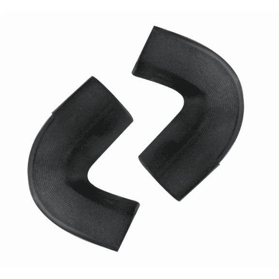 Trim Parts Interior Rear Lower Window Corner Set For 1968-1970 Dodge Coronet