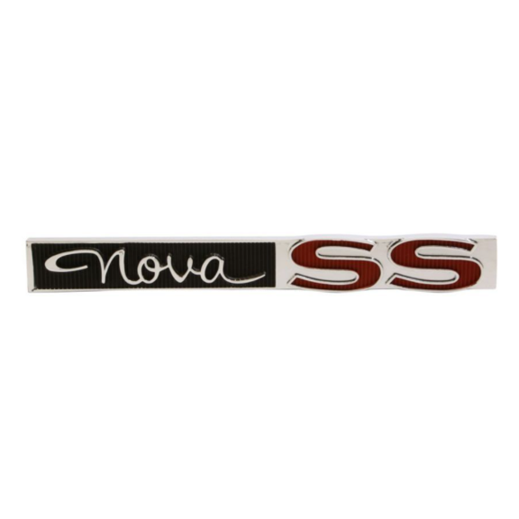 Trim Parts Nova SS Glove Box Door Emblem 1963-1964 Chevy II Nova Models