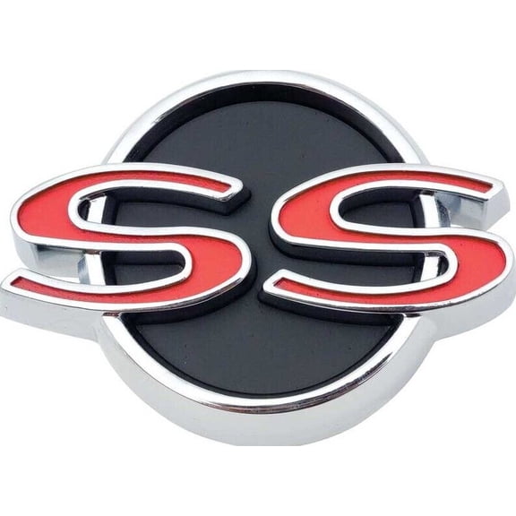 Trim Parts Zinc Diecast SS Grille Emblem For 1966 Chevy II Nova Models