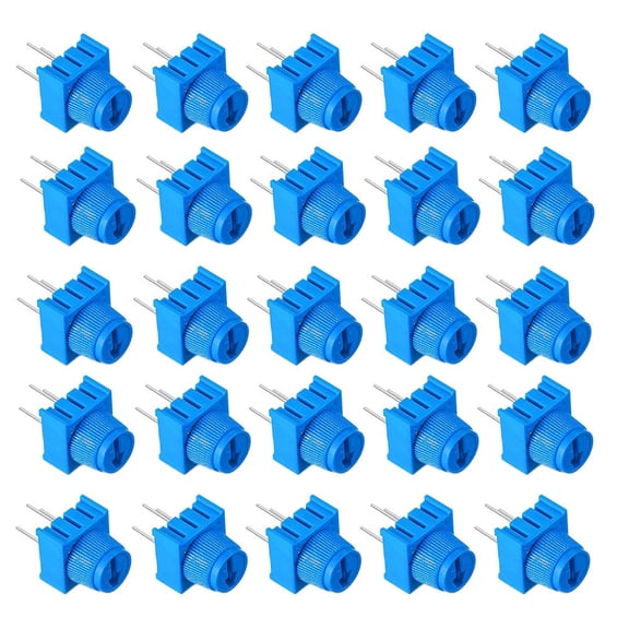 Trim Potentiometer Pack Of 20Pcs With Resistance Values From 1K To 100K