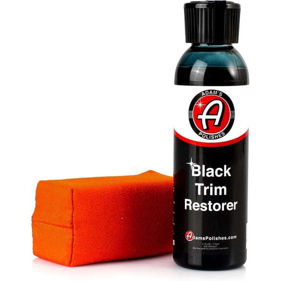 Trim Restorer (4 oz with Applicator) - Restores Plastic to a Rich, Color Factory New Appearance, Lasts Several Months Per Treaent