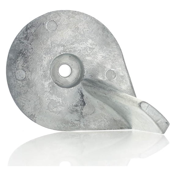 Trim Tab Anode 30-50 HP Outboard Motor - Zinc Sacrificial Anode - Replaces Mercury 822157T 2 - Marine Corrosion Protection