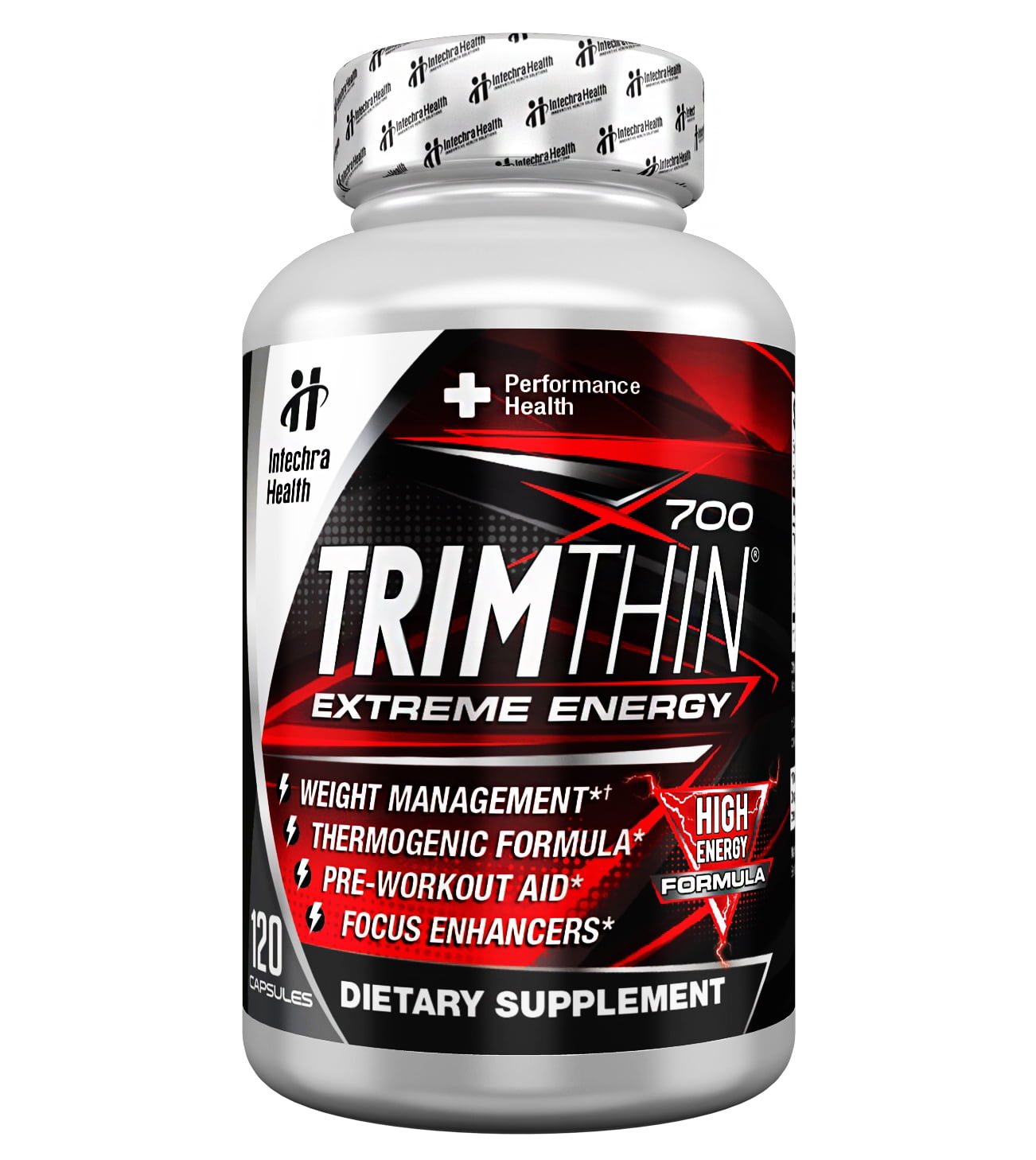 Trim-Th-in X700 Thermogenic Diet Pills with Ultra Energy Boost 120 Capsules