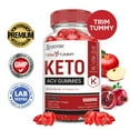 thumbnail image 1 of Trim Tummy Keto ACV Gummies 1000MG Dietary Supplement 60 Gummys, 1 of 4
