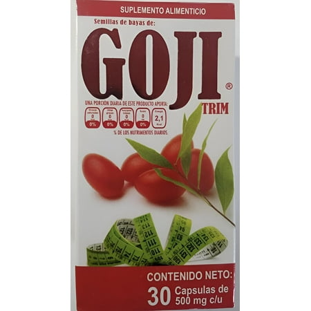Trim Weight Loss Supplement, Goji Berry, 30 Capsules